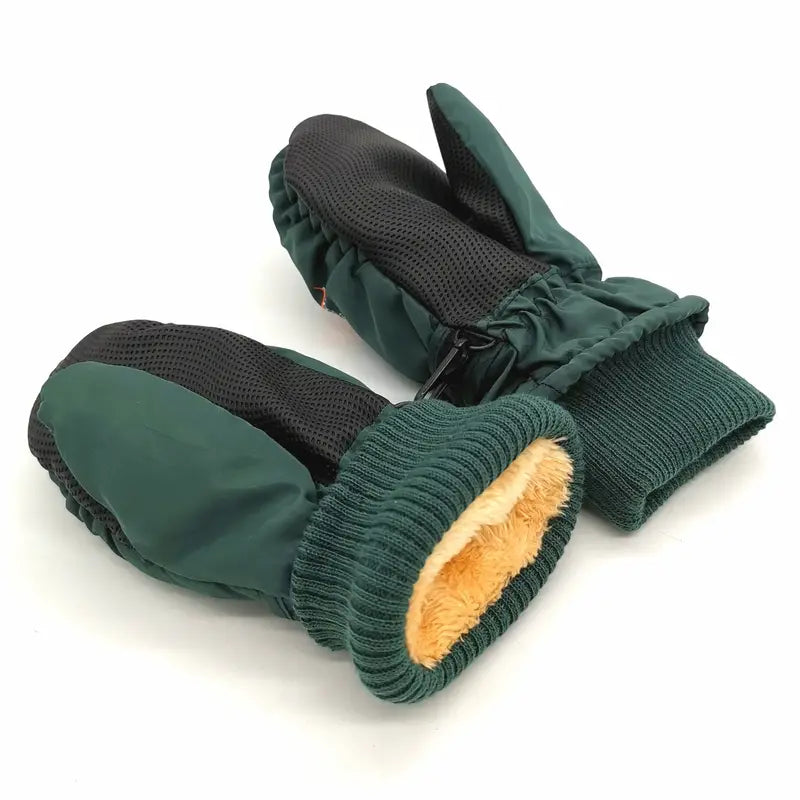 Dino Winter Mittens