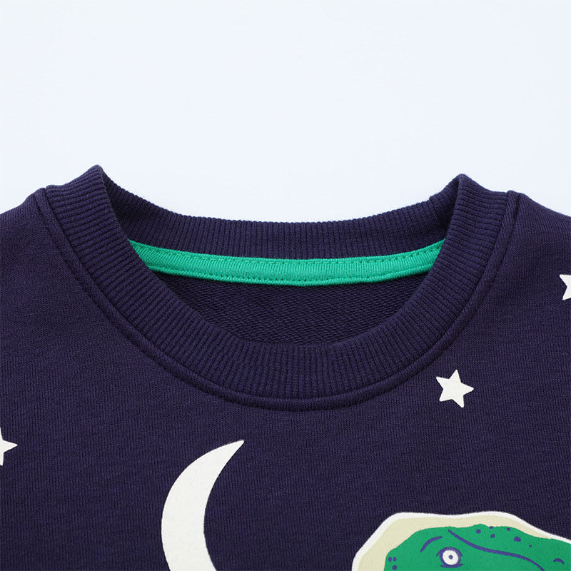 Dino Glow Long Sleeve T-Shirt