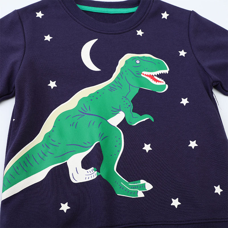 Dino Glow Long Sleeve T-Shirt