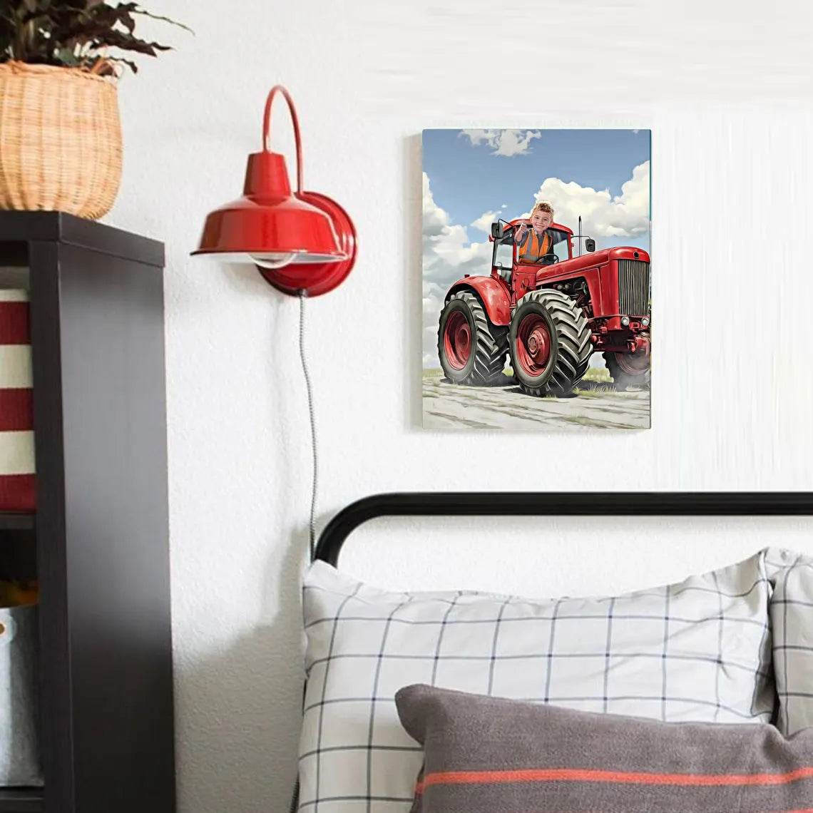 Personalized Tractor Portrait