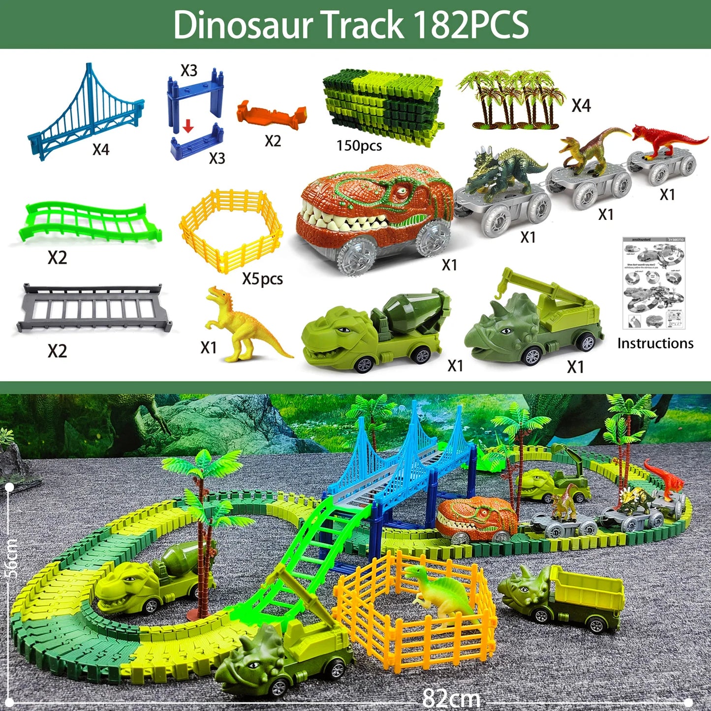 Dino Transport Track Set