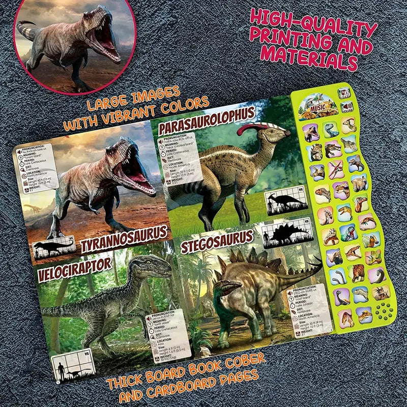 Interactive Dinosaur Study Book