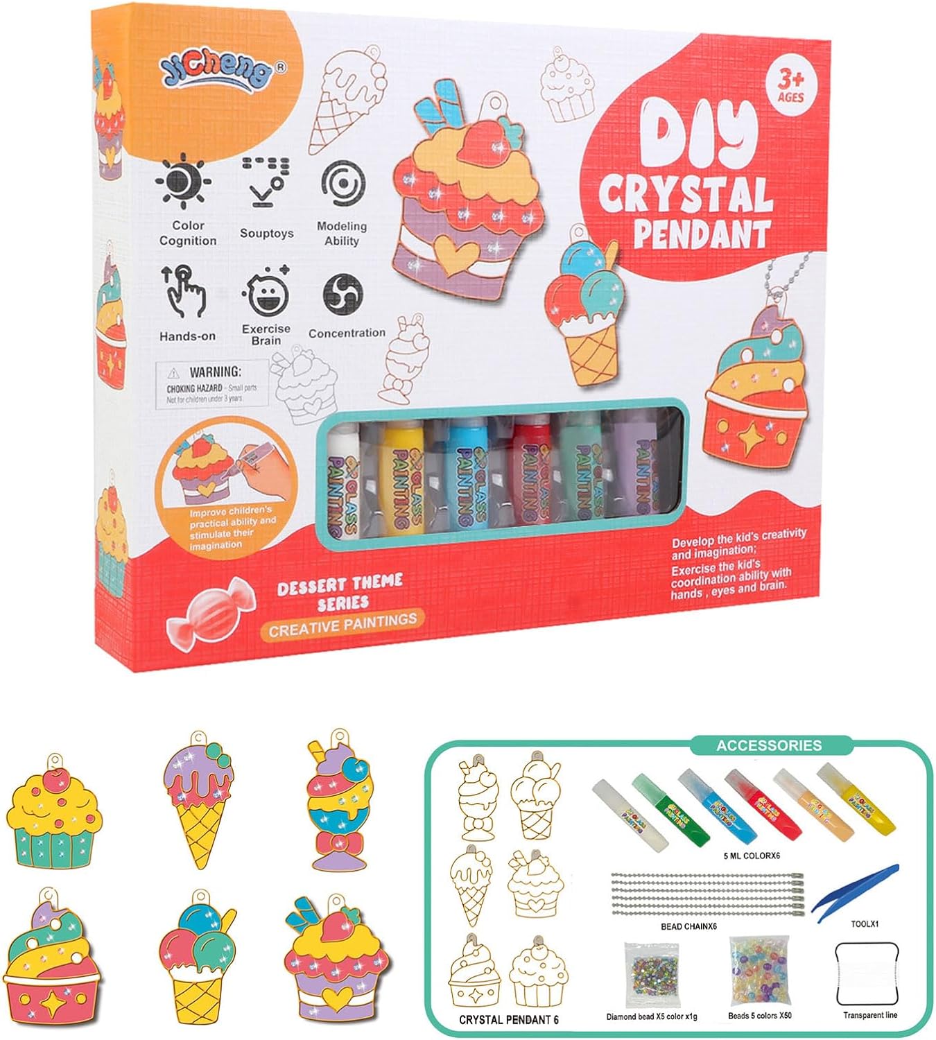 DIY Crystal Pendant Kit