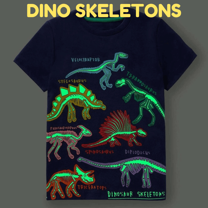 Dino Glow T-Shirt – KiddlyCuddly