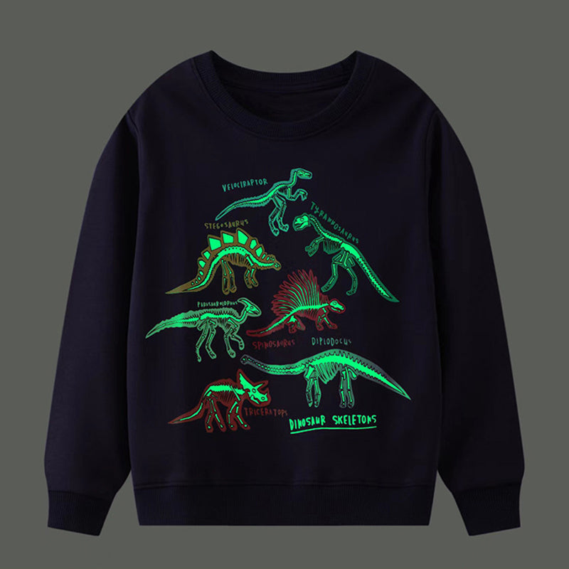 Dino Glow Long Sleeve T-Shirt