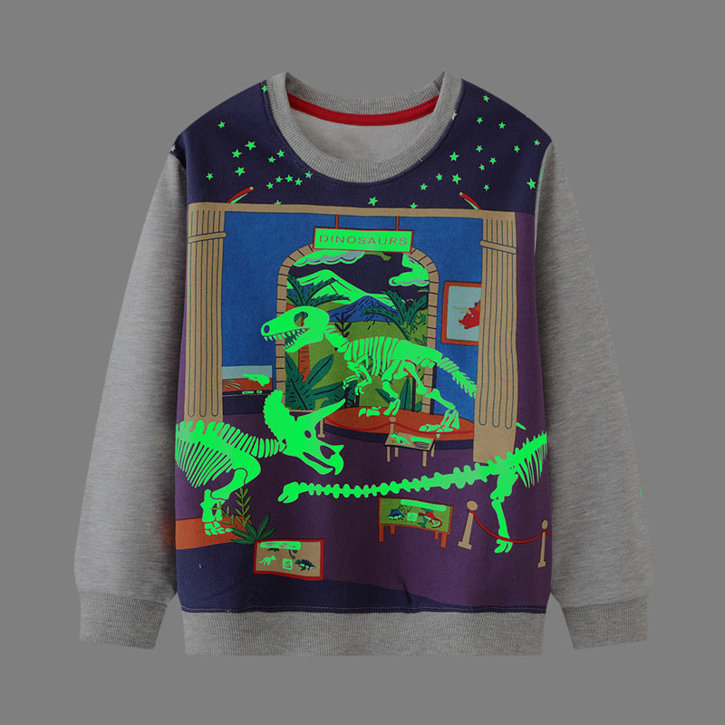 Dino Glow Long Sleeve T-Shirt