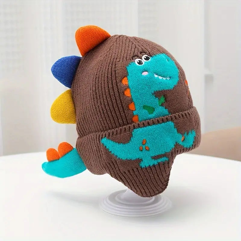 3D Dinosaur Beanie (2-7 years)