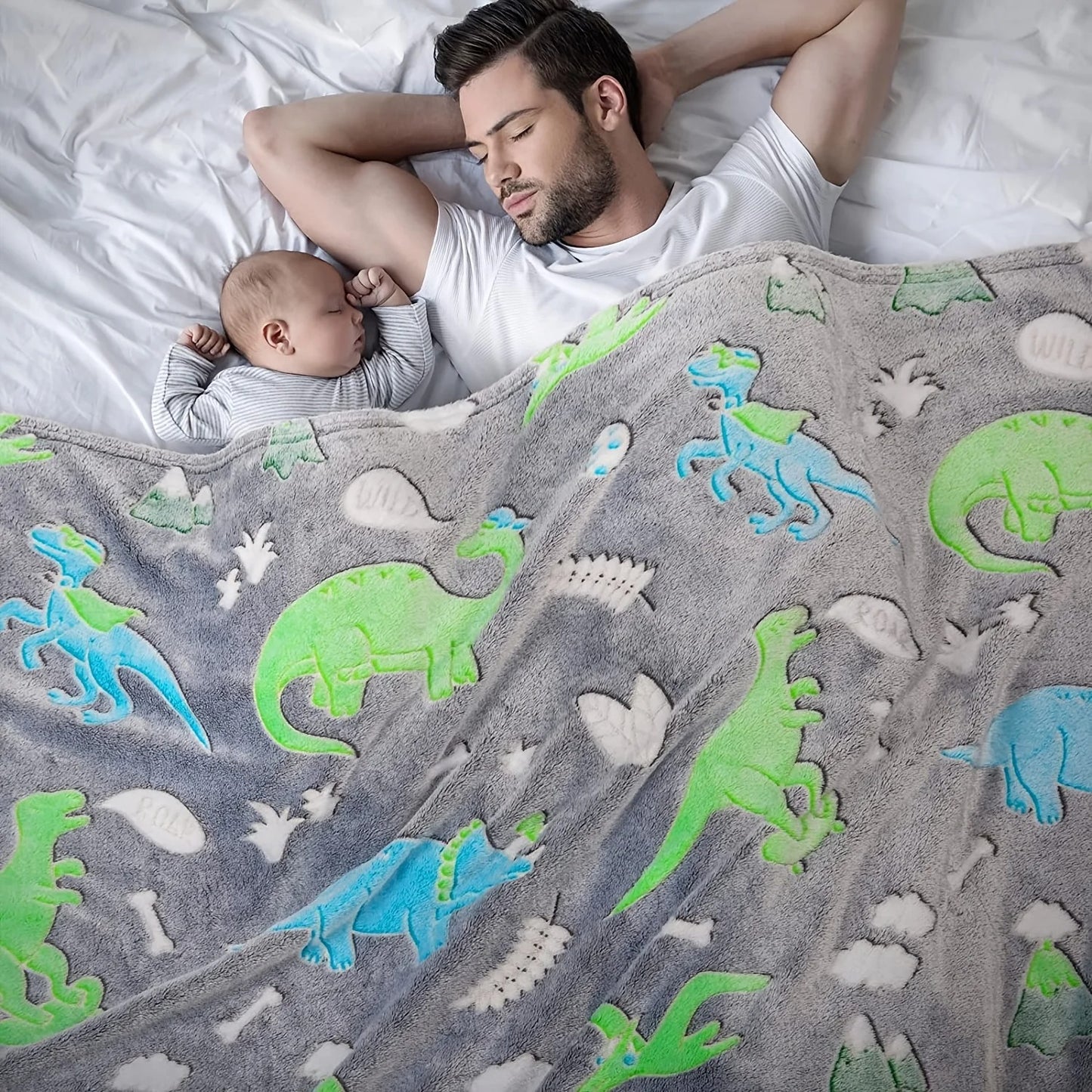 Dino Glow Blanket