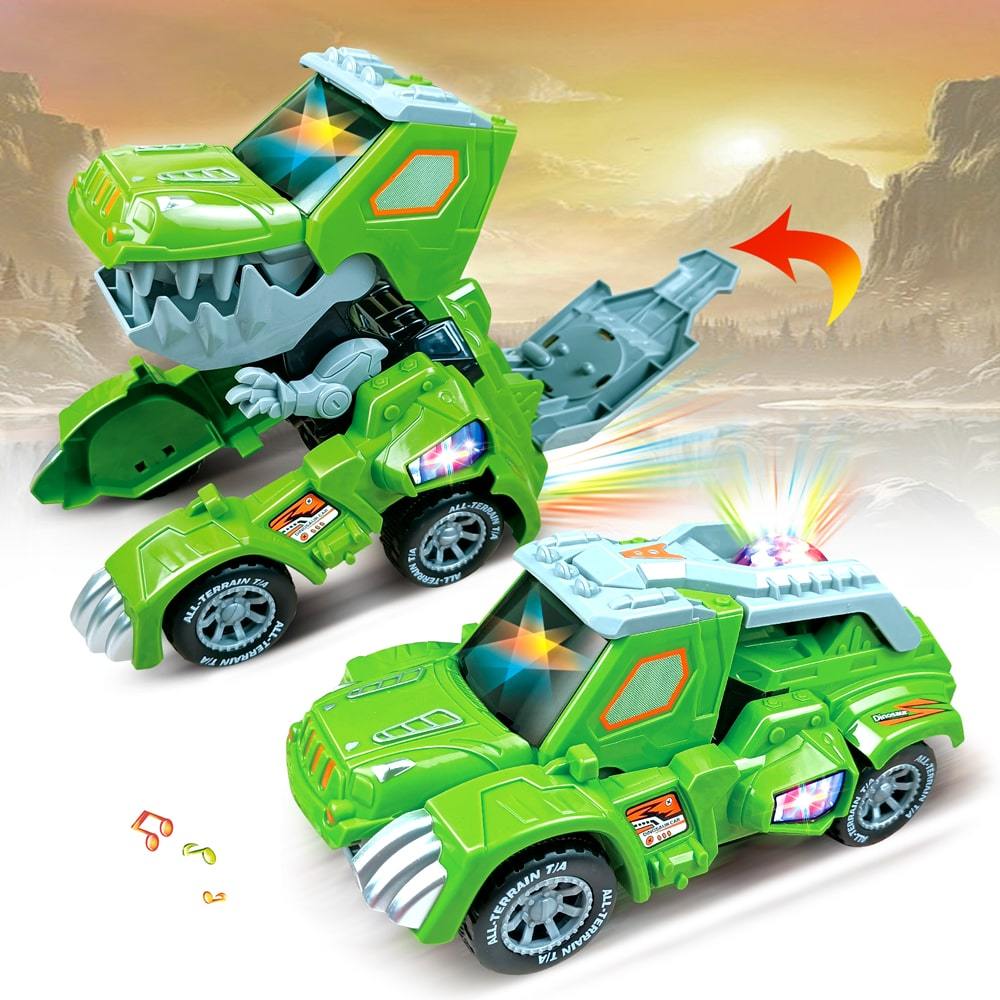 Transforming Dinosaur LED SUV Car