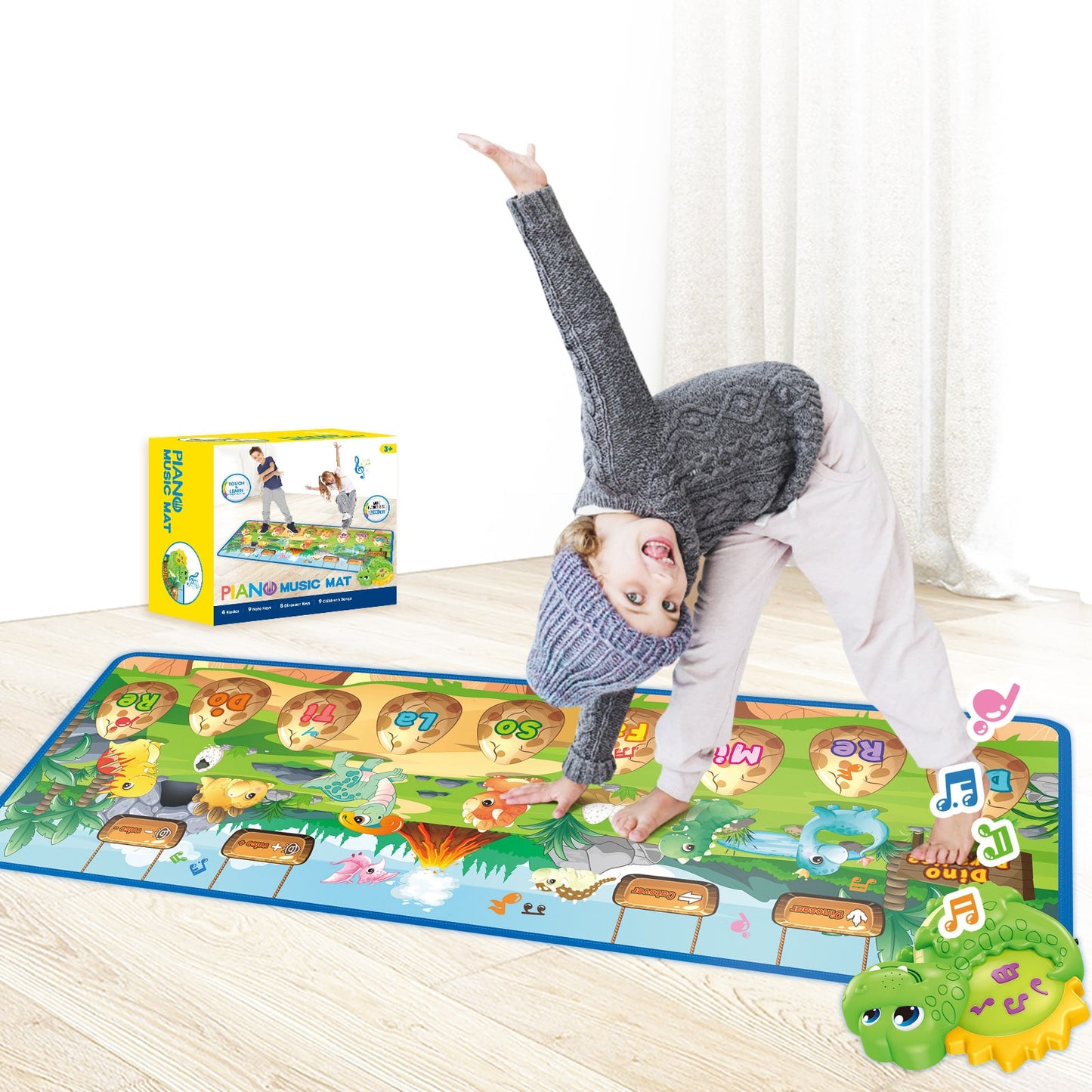 Musical Dinosaur Piano Mat
