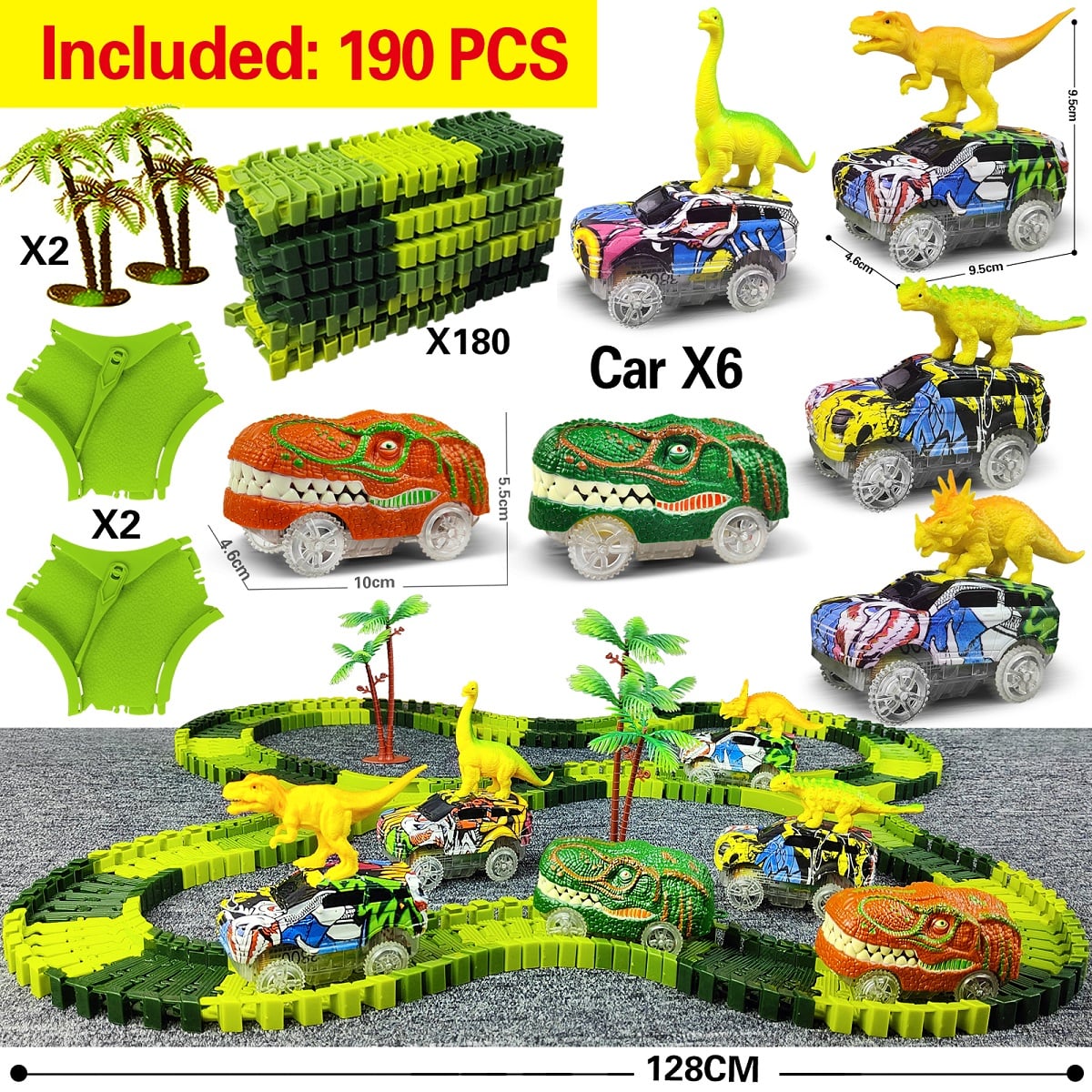 The Ultimate Dino Cars Track Set™