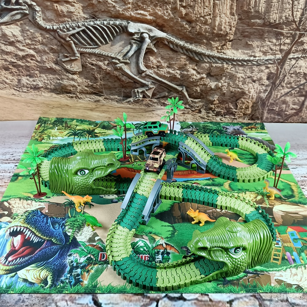 Dino Kingdom™ Track Set with Playmat