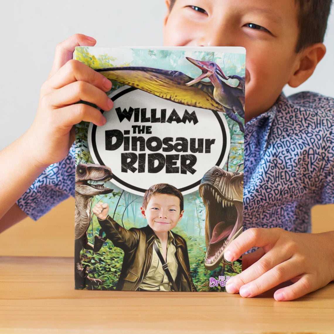 Personalized Dinosaur Book