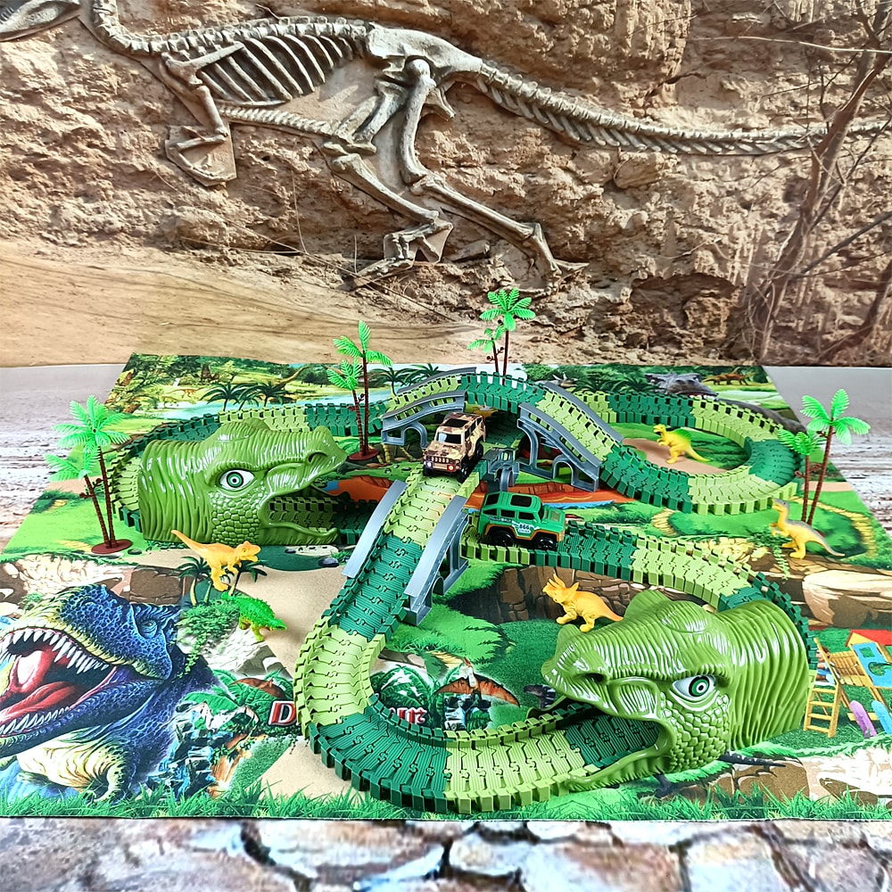 Dino Kingdom™ Track Set with Playmat