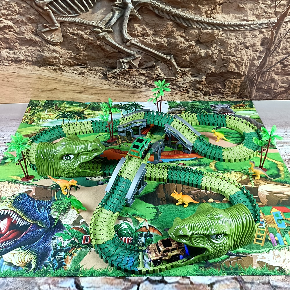 Dino Kingdom™ Track Set with Playmat