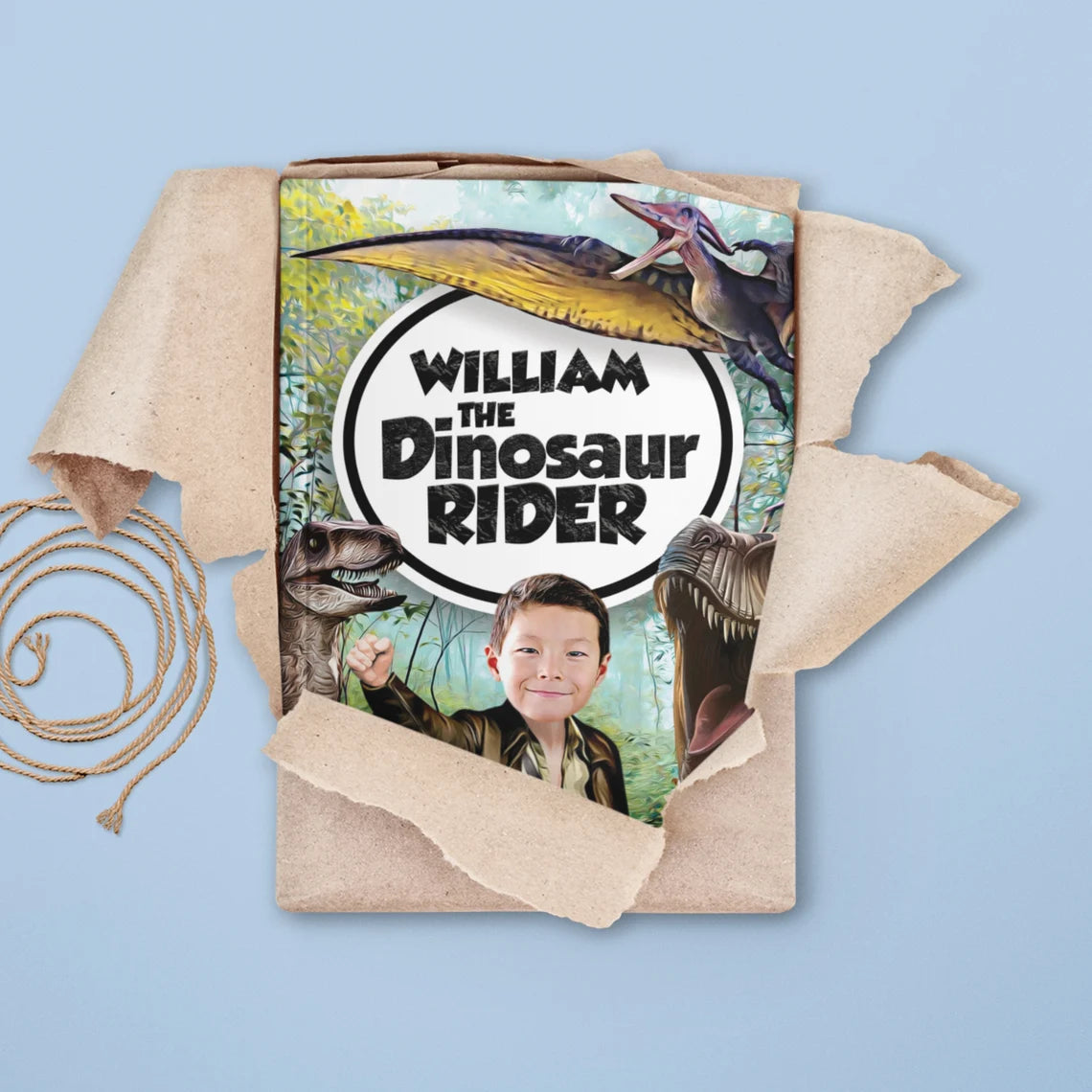 Personalized Dinosaur Book