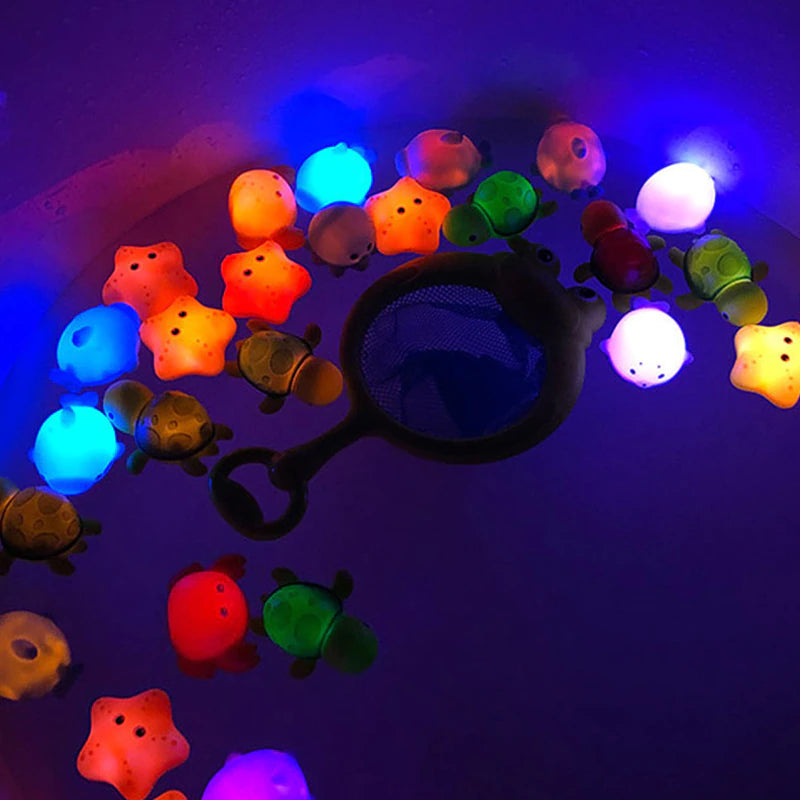Light-Up Animal Bath Buddies