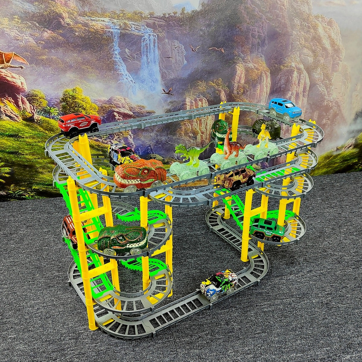 Dino Rail Run Track Set™ – KiddlyCuddly