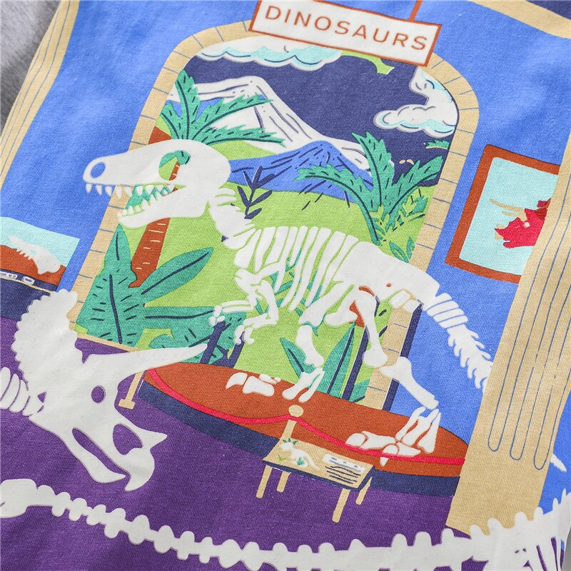 Dino Skull Glow Sweatshirt