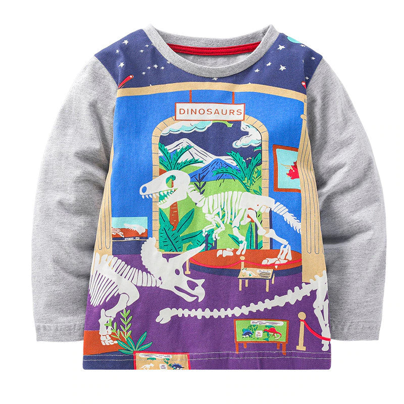 Dino Skull Glow Sweatshirt