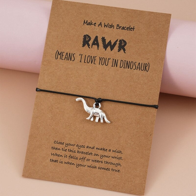 Dinosaur Wish Bracelet