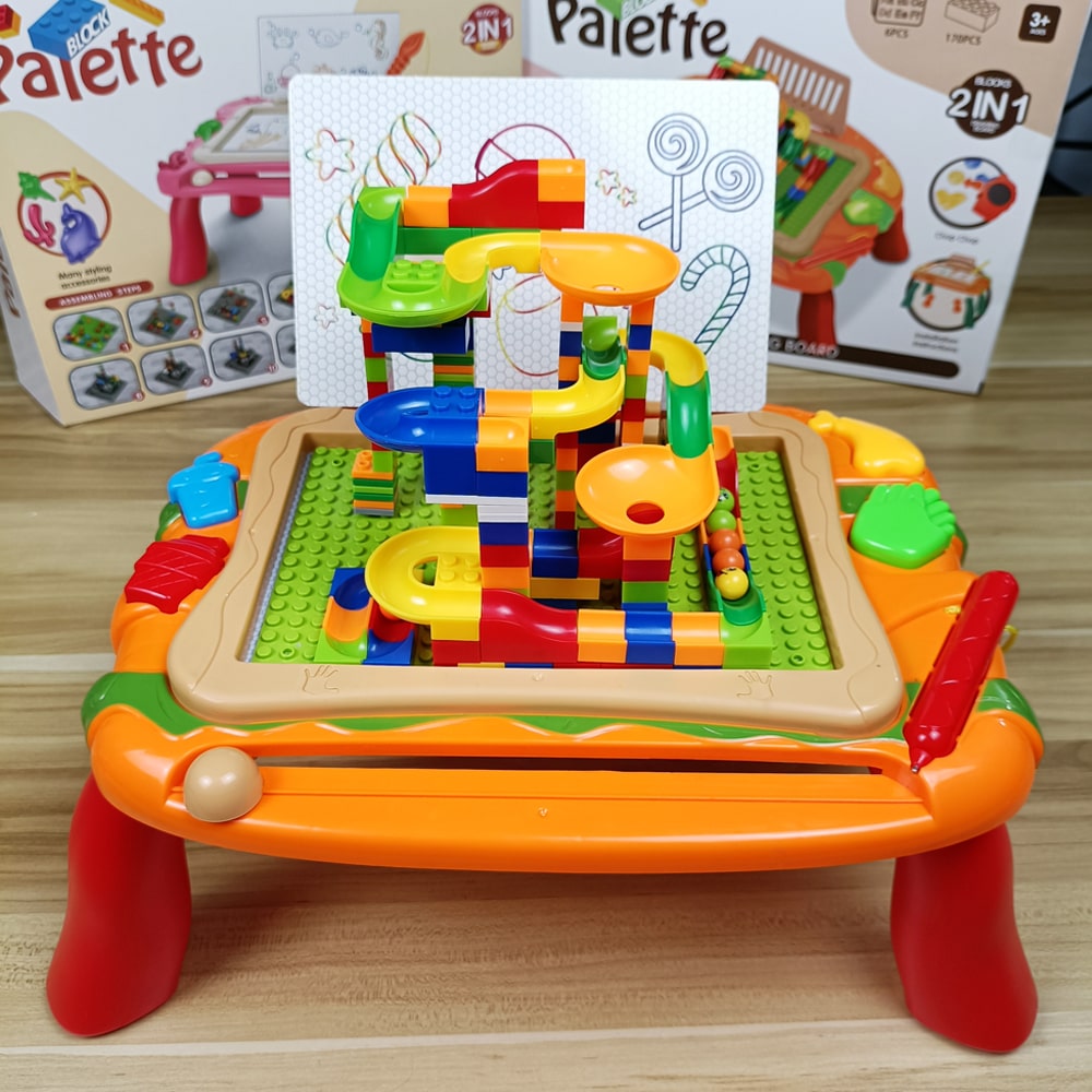2-in-1 Palette Block Drawing Board Table
