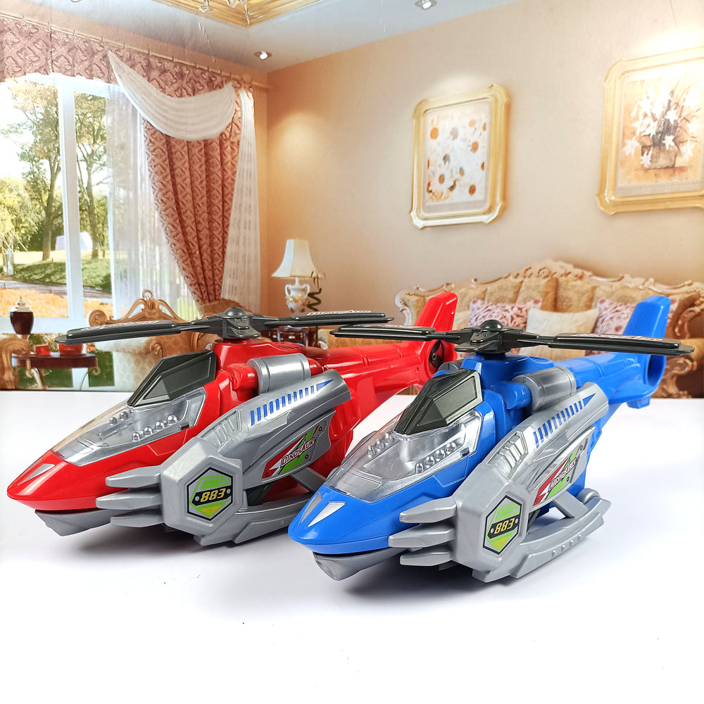 Transforming Dinosaur LED Helicopter