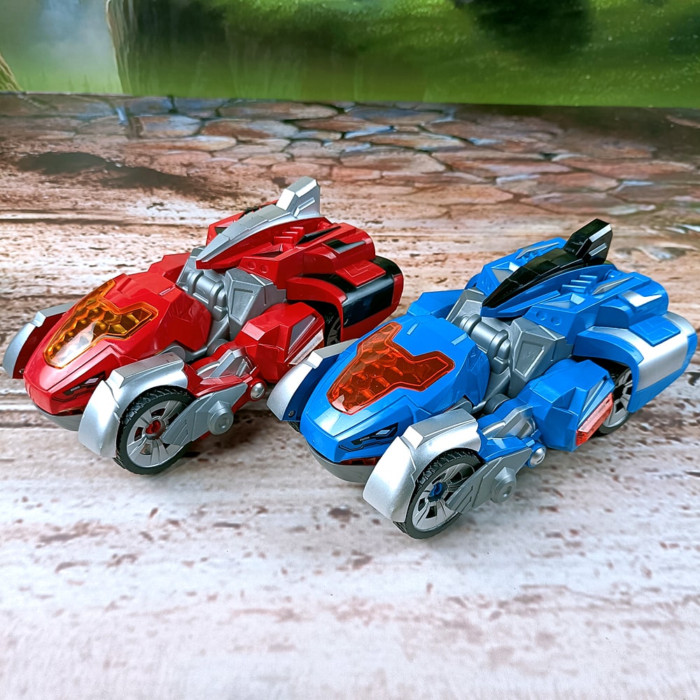 Transforming Dinosaur LED Sports Car