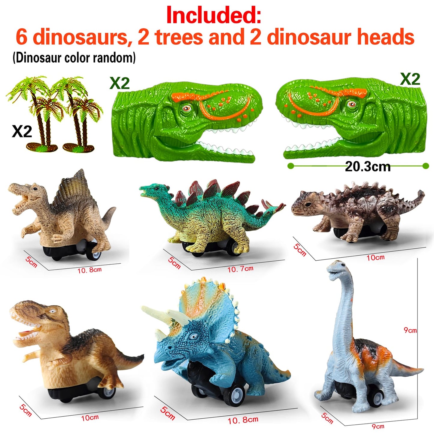 The Ultimate Dino Pull Back Cars Set™