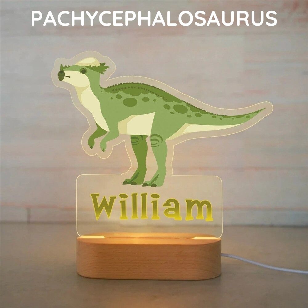 Personalized Dinosaur Nightlight