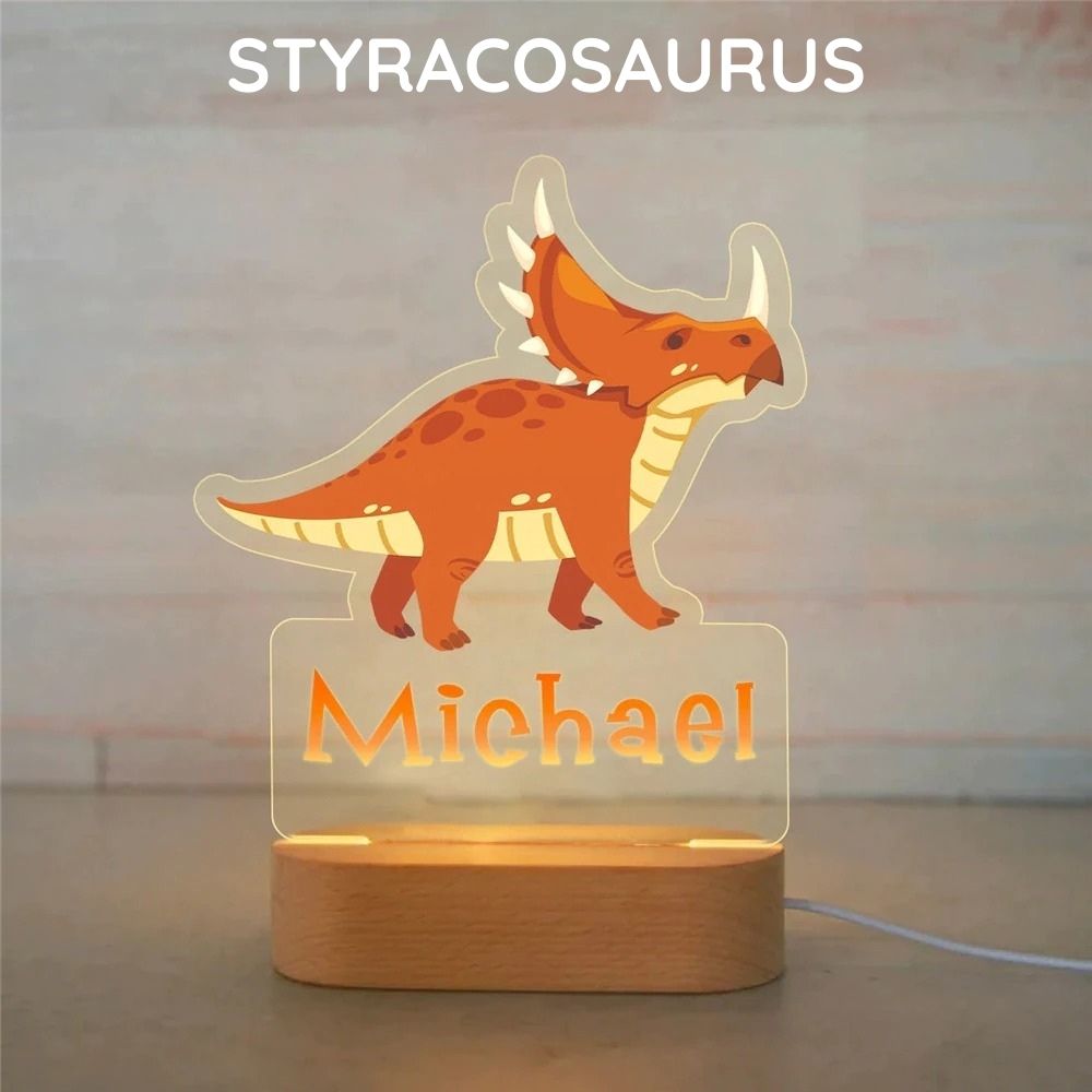 Personalized Dinosaur Nightlight