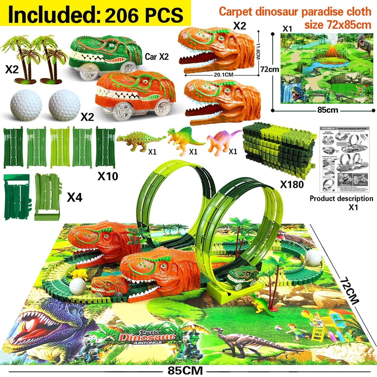 DinoBaller 360 Track Set™