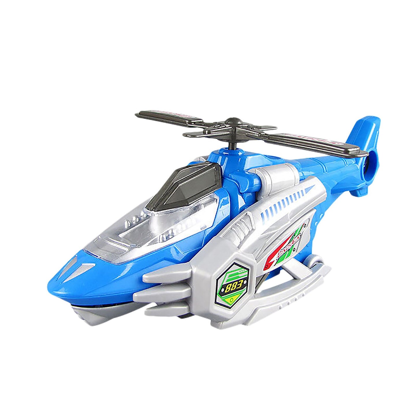 Transforming Dinosaur LED Helicopter