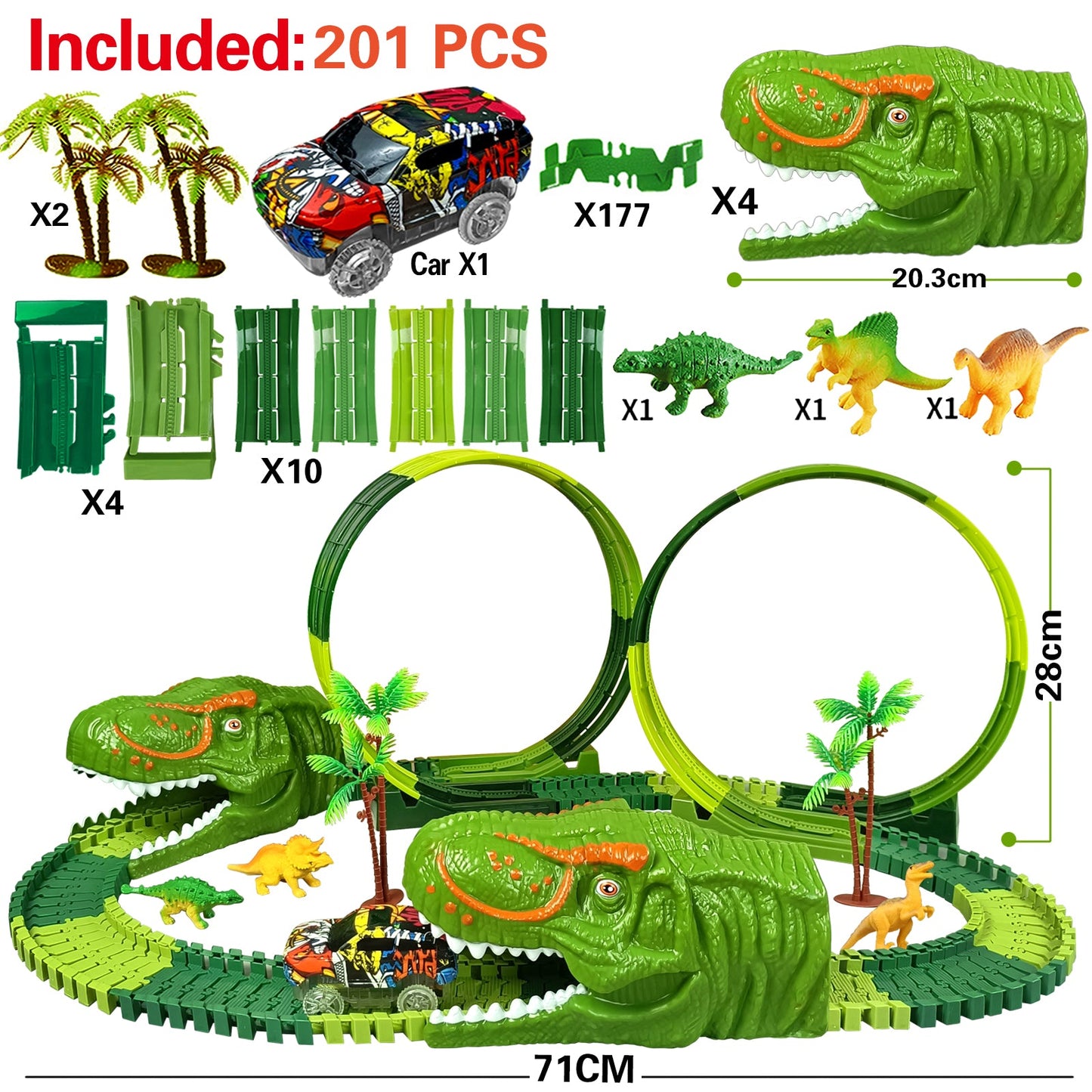 The Ultimate Dino 360 Track Set™