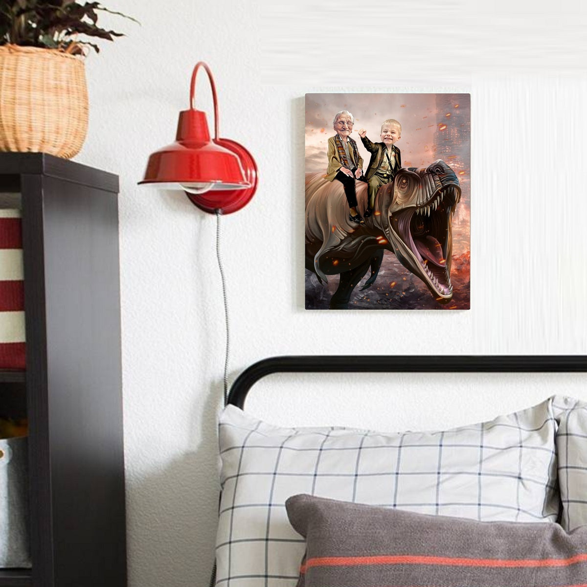 The Dino Riders Canvas