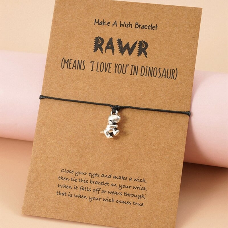 Dinosaur Wish Bracelet