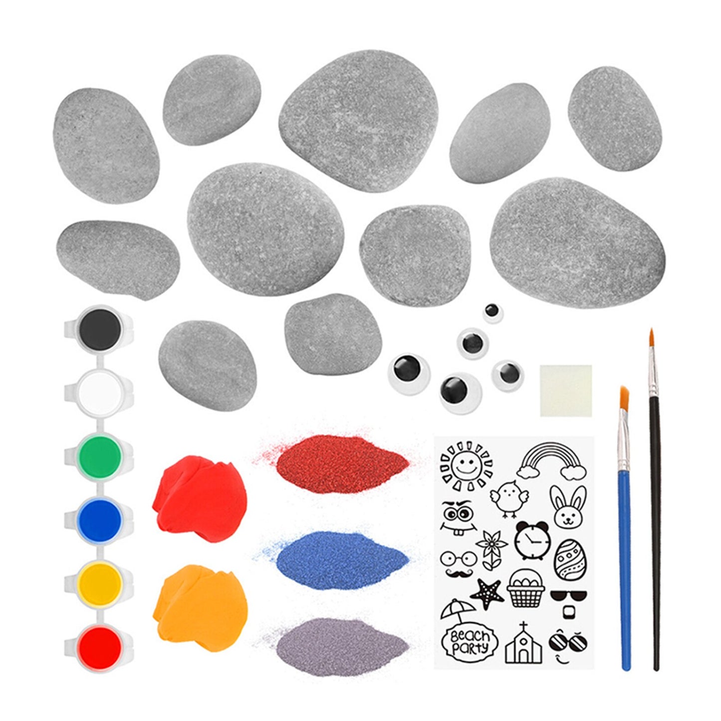 DIY Rock Painting Kit for Kids