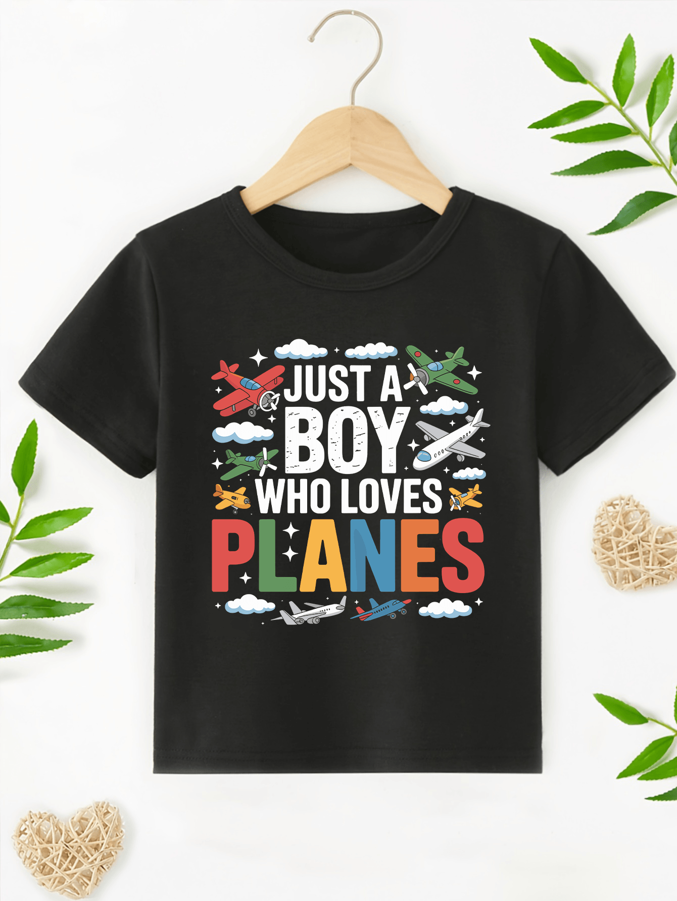 Just a Boy Who Loves Planes T-Shirt