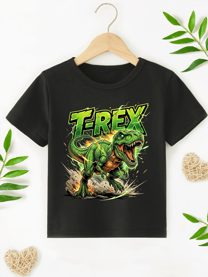 Thunder Rex Dinosaur T-Shirt