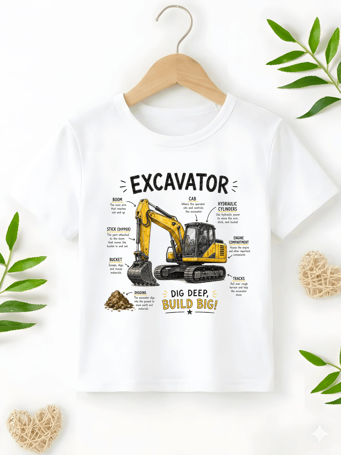 Excavator Guide T-Shirt