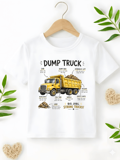 Dump Truck Guide T-Shirt