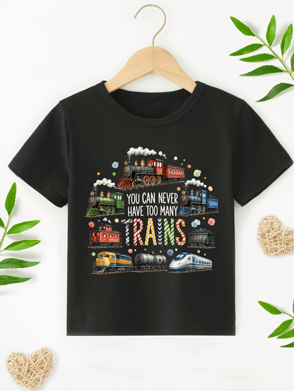 Never Too Many Trains T-Shirt