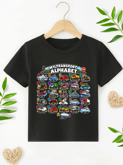 My Transport Alphabet T-Shirt