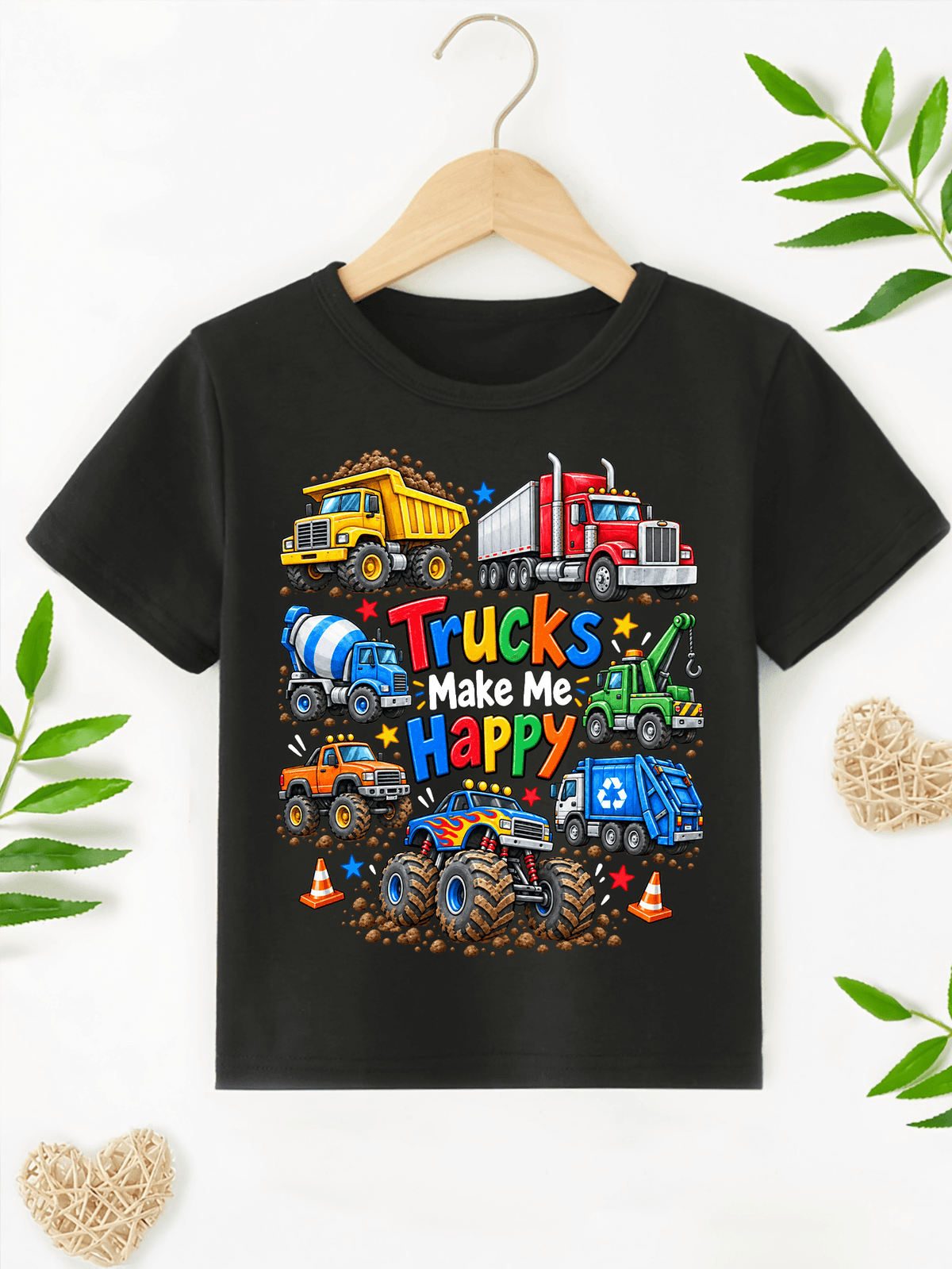 Trucks Make Me Happy T-Shirt