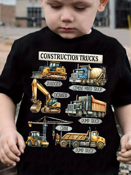 Construction Trucks T-Shirt