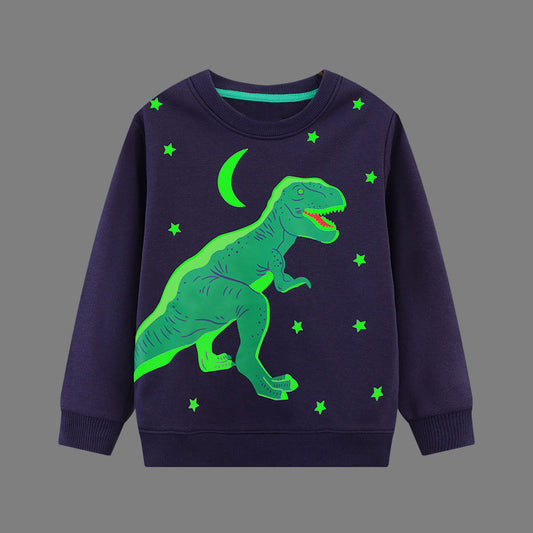 Dino Glow Long Sleeve T-Shirt