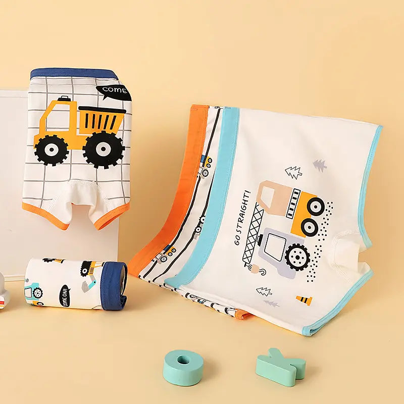 Vehicle Joy Boxer Briefs (4-Pack)