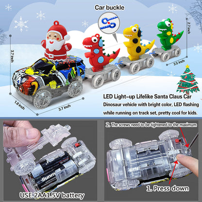 Santa-Rex Christmas Train Set