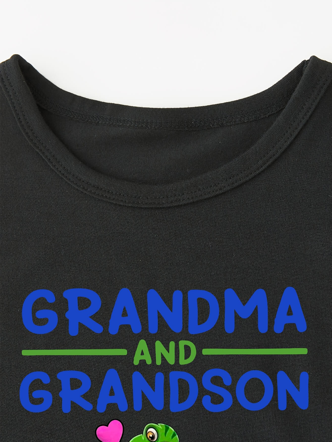 Dino Grandma & Granson Bond T-Shirt