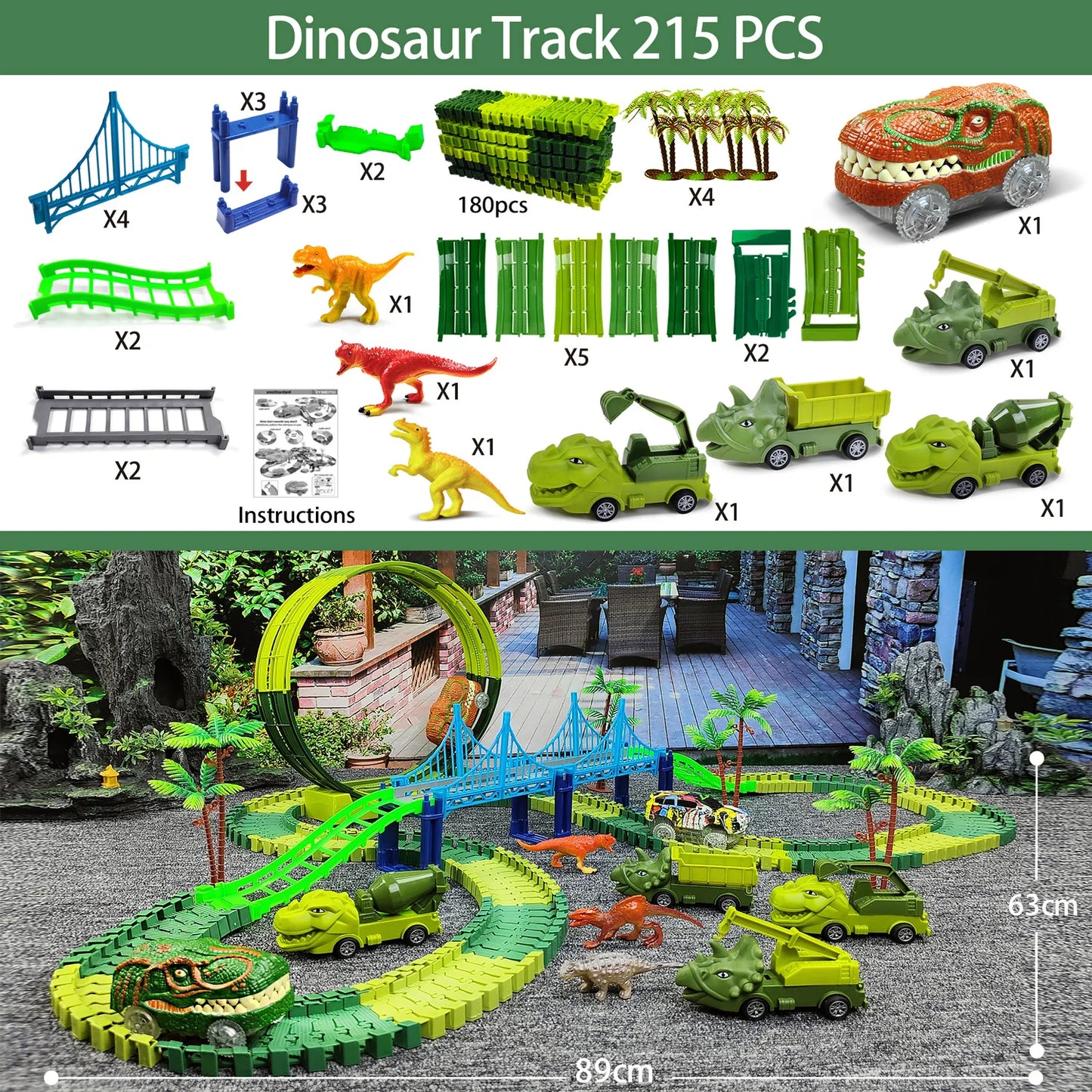 Dino Transport Track Set